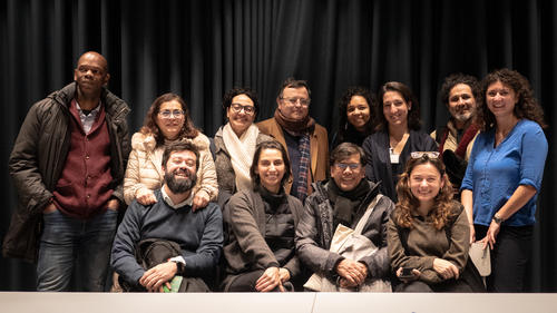Visionado con una delegación colombiana, evento en la Cinemateca Alemana - Museo del Cine y la Televisión, organizado por el Instituto CAPAZ y GUMELAB, 14.12.2023