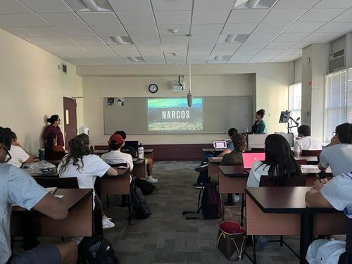 Presentación del proyecto GUMELAB en Iona University, Nueva York, 14.09.2023