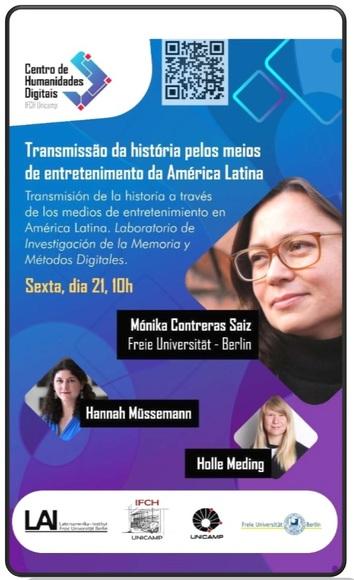 Presentación en la Universidade Estadual de Campinas el 21.05.2021